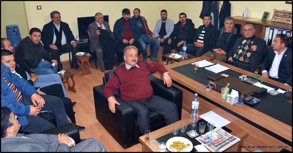 ZİRAAT ODASI BAŞKAN ADAYI ESER DELEGELERİYLE İSTİŞARE TOPLANTISI YAPTI
