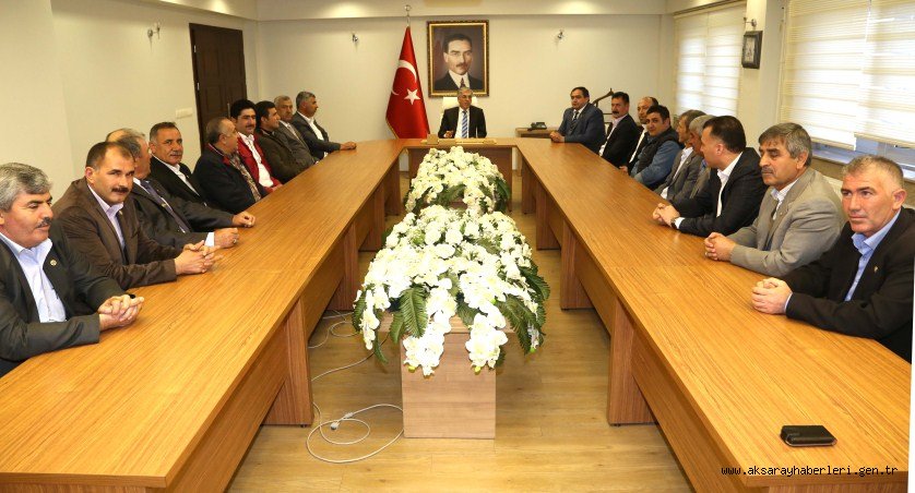 ZİRAAT ODASI YÖNETİM KURULU VALİ ŞEREF ATAKLI’YI ZİYARET ETTİ