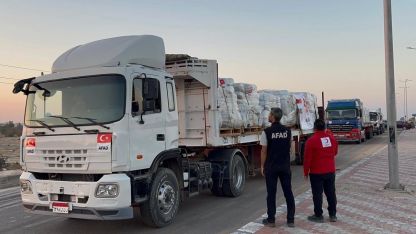 Türkiye'nin Gazze'ye insani seferberliği sürüyor... 101 bin 725 ton yardım ulaştırıldı