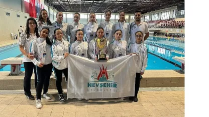 Nevşehir Belediyesi U16 Kadın Sutopu Takımı Cumhuriyet Kupası'nda 3. Oldu