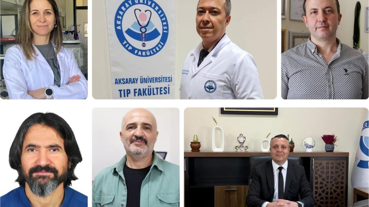 Aksaray Üniversitesi’nden 6 akademisyen dünyanın en etkili bilim insanları listesinde