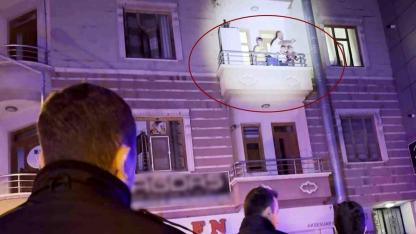 Aksaray'da Eşini Darp eden Şahıs Çocuklarını Bıçakla Rehin aldı