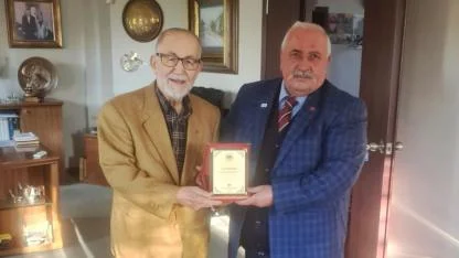 SAMİMİ DESTEĞİN 36. YILINDA GELEN PLAKET
