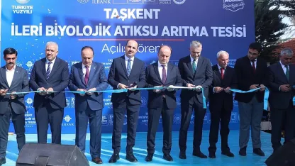 Konya Taşkent’e ileri biyolojik arıtma tesisi kazandırıldı