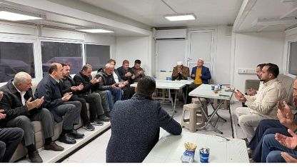 Başkan Altay Şehit Ailesine Taziye Ziyaretinde Bulundu