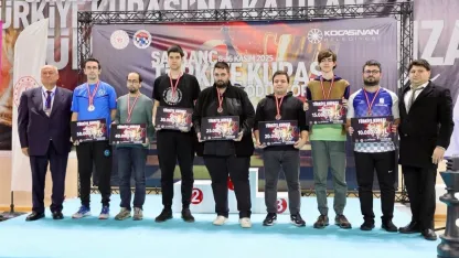 Kayseri'de Satranç Türkiye Kupası sona erdi