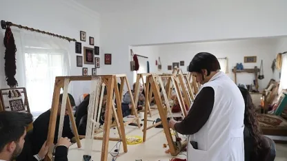 NEVÜ'lü Öğrenciler Uygulamalı “Dokuma Atölyesi" Etkinliğine Katıldı