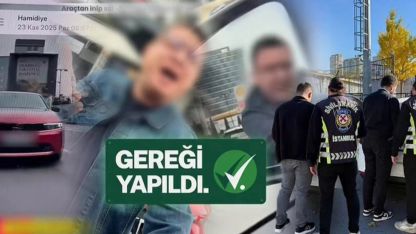 Siz siz olun trafikte anlık öfkelere yenilmeyin! Cezalar ağır!