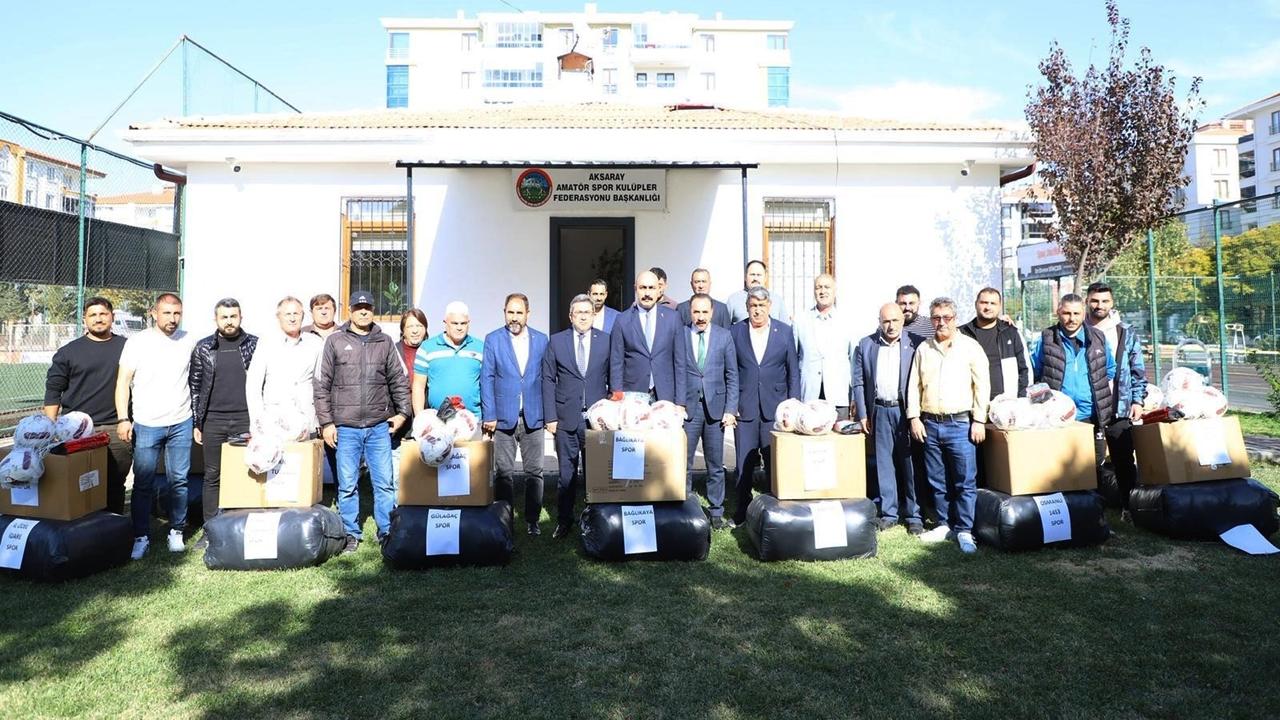 Aksaray İl Özel İdaresi; &quot;Sporun Ve Gençliğin Yanındayız&quot;