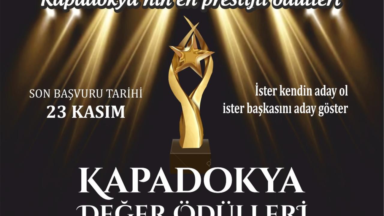Kapadokya Değer Ödülleri Sahiplerini Bulacak