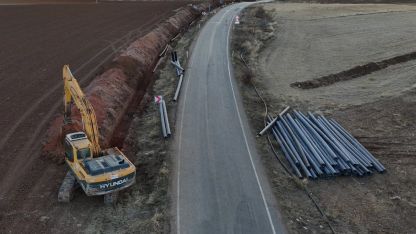 Sarayönü'nün su altyapısı yenileniyor