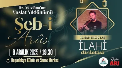 Mevlâna Celâleddîn-i Rûmi'yi Hakk'a Yolculuğunun 752. Yılında Saygı ve Rahmetle Anıyoruz