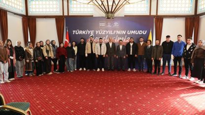 Başkan Altay, Konya’nın ilçelerinden gelen gençlerle buluştu