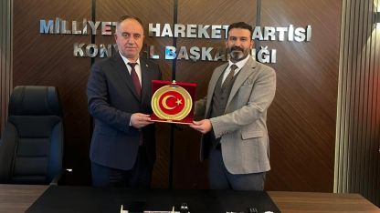 Ticarette Birlik Topluluğu’ndan MHP Konya'ya ziyaret