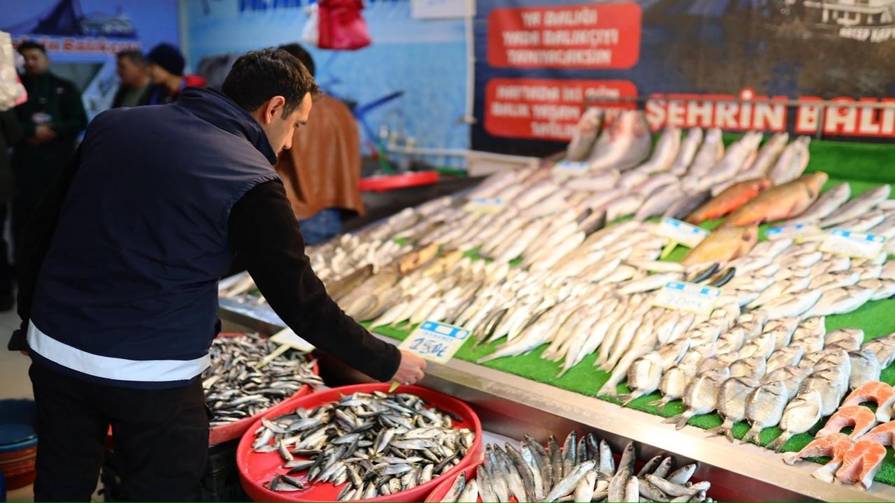 Aksaray Belediyesinden Balık Satış Noktalarına Sıkı Denetim