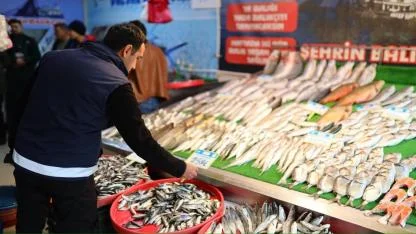 Aksaray Belediyesinden Balık Satış Noktalarına Sıkı Denetim