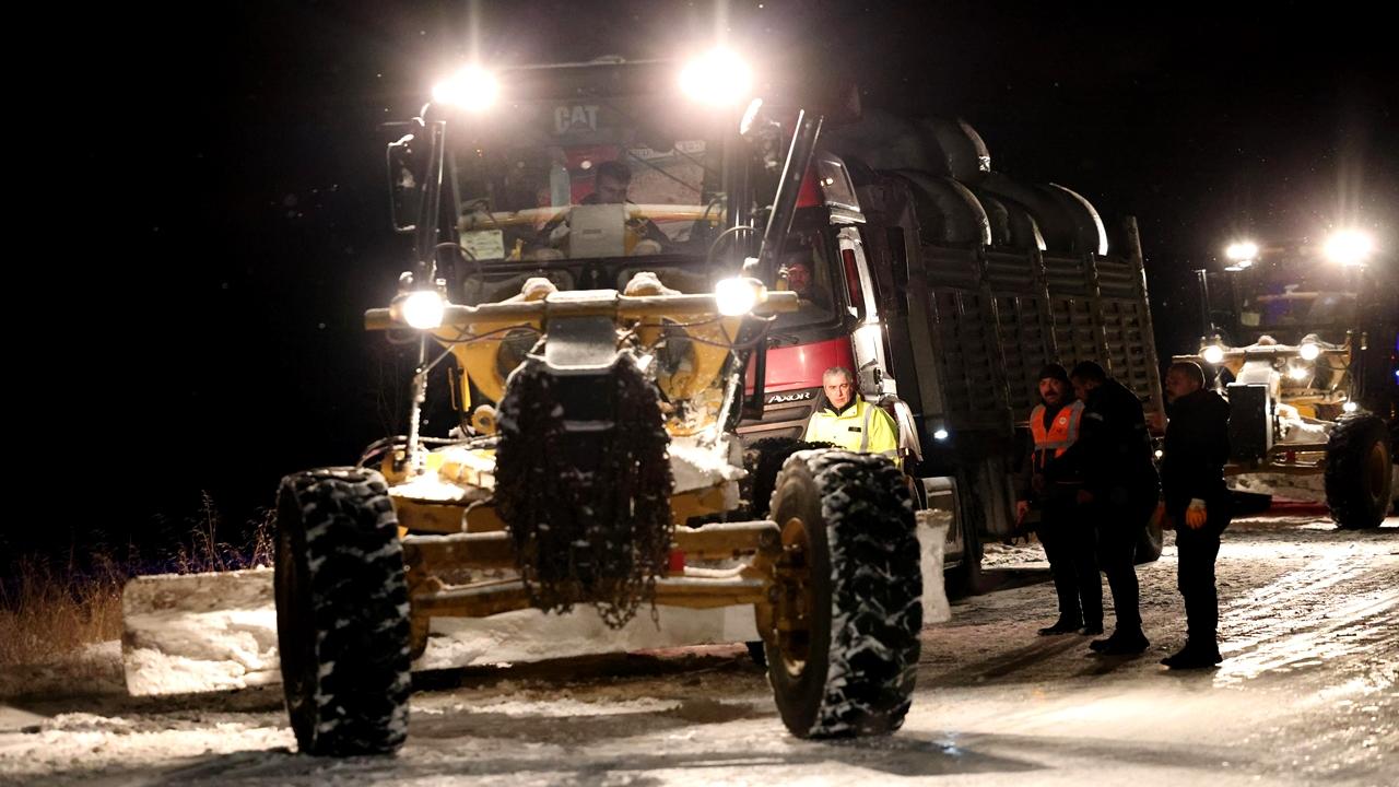 Aksaray’da eğitime 29 Aralık Pazartesi ara verildi, ekipler 7/24 görevde
