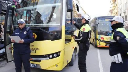 Aksaray’da Toplu Ulaşım Araçlarına Kapsamlı Denetim