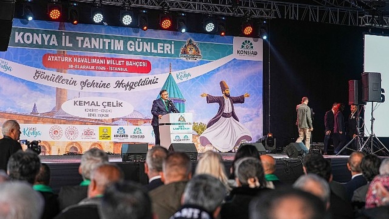 Konyalı iş insanları Konya İl Tanıtım Günleri'nde buluştu
