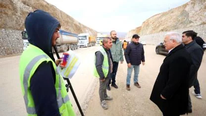 Vali Mehmet Ali Kumbuzoğlu: “Aksaray-Ortaköy yolumuz başta Ortaköy  OSB olmak üzere Aksaray Sanayisi ve Turizmi açısından da çok önemli”