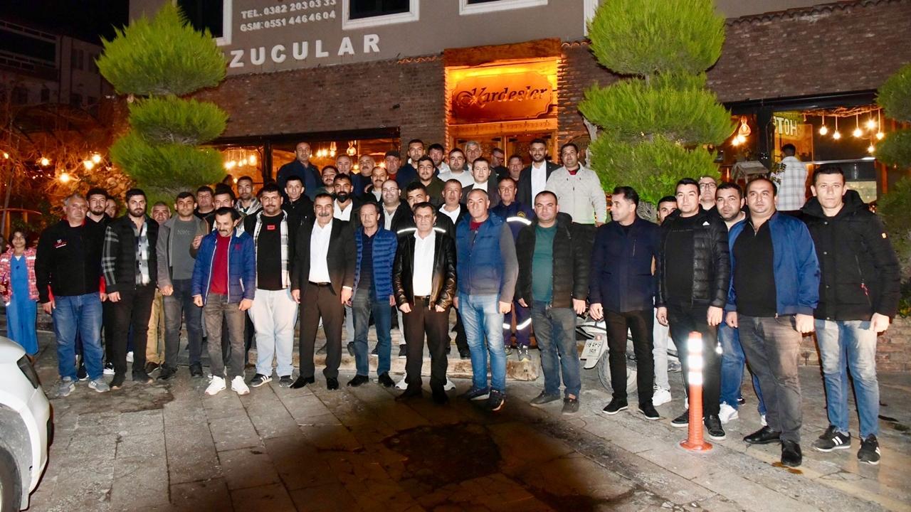 YOL-İŞ Aksaray'da üyeleri ile buluştu