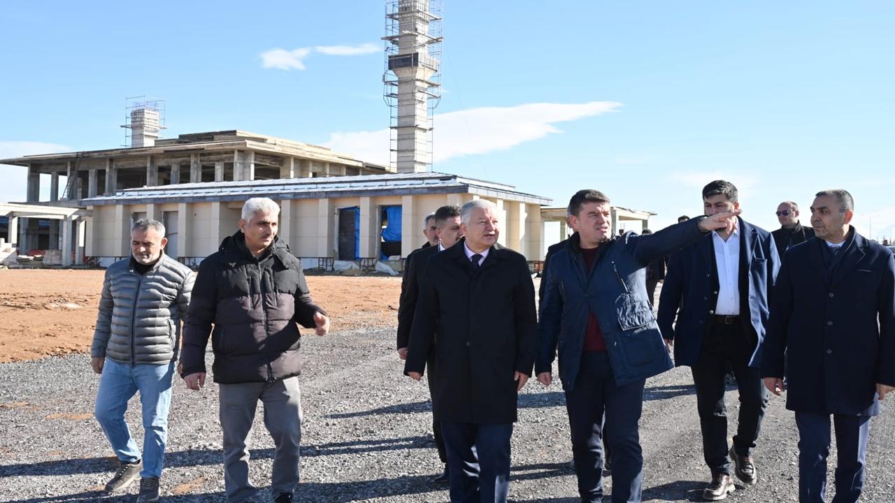 Başkan Dinçer ve Vali Duru’dan Proje Sahalarında İnceleme