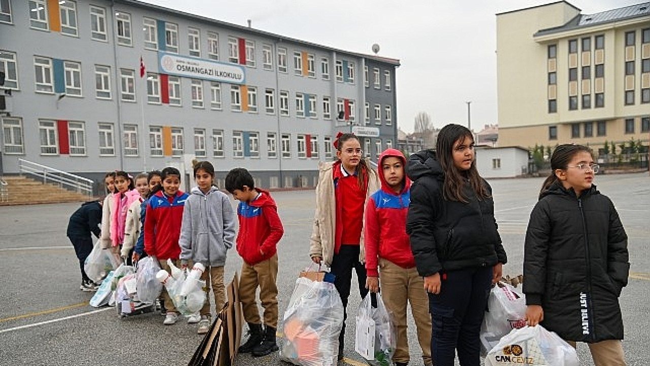 Selçuklu'da “Okullar Sıfır Atık İçin Yarışıyor"