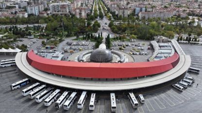 Konya Otogarı geçen yıl 18 milyona hizmet verdi