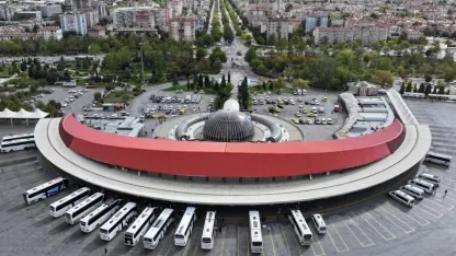 Konya Otogarı geçen yıl 18 milyona hizmet verdi
