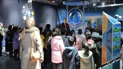 Aksaray Belediyesi Bilim Merkezi’nde TÜBİTAK Sergi Salonu Yoğun İlgi Görüyor