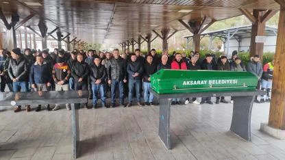 Aksaray'da Gazeteci Savaş Yılmaz'ın acı günü