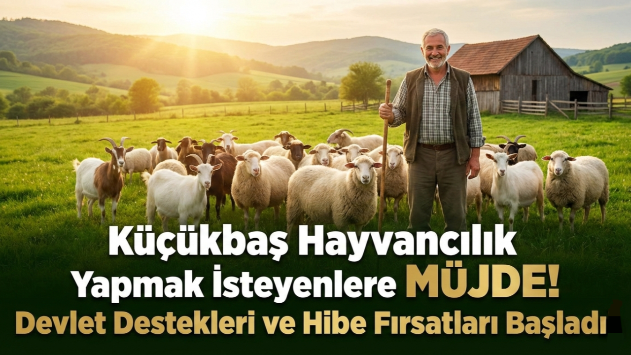 Aksaray'da Küçükbaş Hayvancılık Yapmak isteyenlere Müjde...