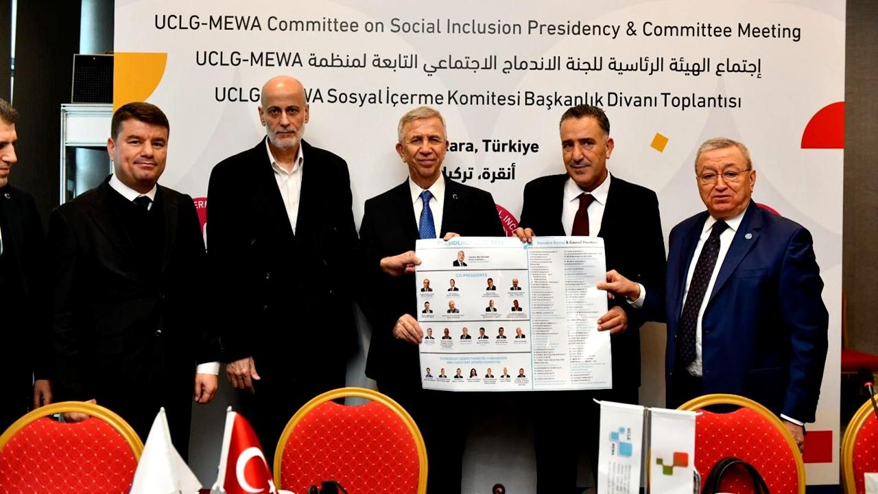 Başkan Dinçer, Uclg-Mewa Sosyal İçerme Komitesi Toplantısına Katıldı