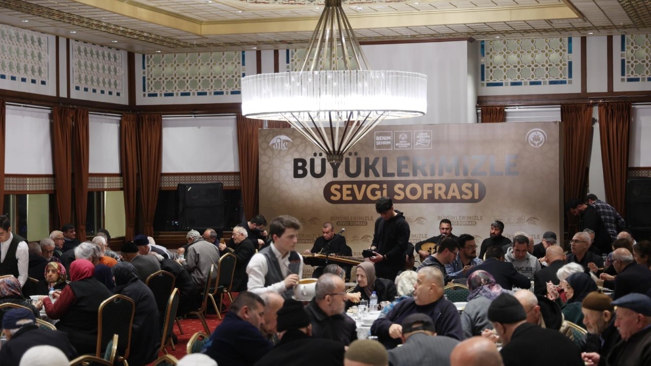 Konya Büyükşehir'den 'sevgi' sofrası