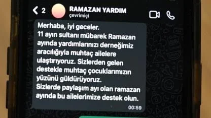 Ramazan Yardımı Mesajlarıyla Dolandırıcılık