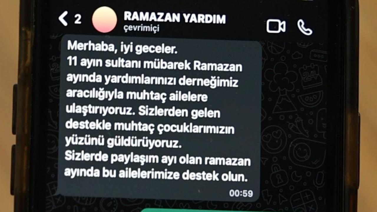 Ramazan Yardımı Mesajlarıyla Dolandırıcılık