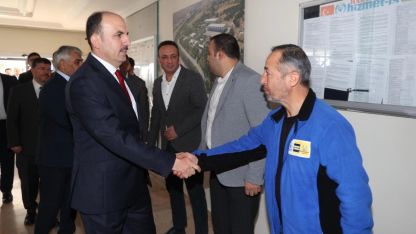 Konya’da içme suyu tesislerine Başkan Altay’dan ziyaret