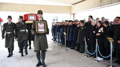 Şehit binbaşı Sinan Taştekin için GATA’da tören düzenlendi