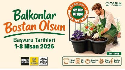 Başkan Altay: “Balkonlar Bostan Olsun Projesi ile 42 Bin Kişiye Sebze Yetiştirme Seti Hediye Edeceğiz"