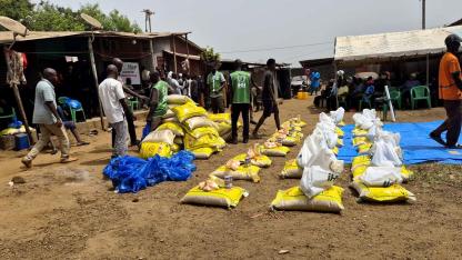 Aksaray İHH’dan Gine’de Ramazan Kumanya Dağıtımı