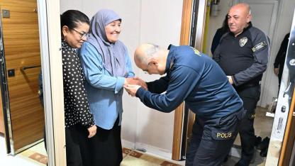 Aksaray'da Vefa Ziyareti: Şehit Emanetleri ve Gaziler Yalnız Bırakılmadı