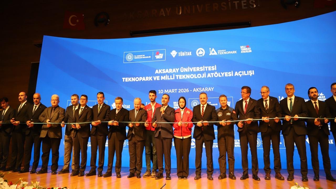 Bakan Kacır’ın katılımıyla açıldı, Aksaray Teknopark 33 firmaya ev sahipliği yapıyor