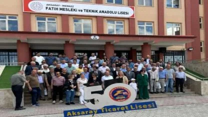 Ticaret Lisesi’nin 50. Yılı İçin Aksaray’daki Lise Müdürlerinden Anlamlı Buluşma