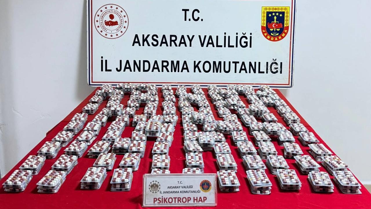 Aksaray’da Dev Narkotik Operasyonu: 11 Bin 200 Hap Ele Geçirildi!