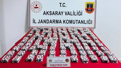Aksaray’da Dev Narkotik Operasyonu: 11 Bin 200 Hap Ele Geçirildi!