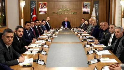 Aksaray'da Vali Murat Duru Başkanlığında Kritik Toplantı: "Vatandaşın Huzuru İçin Taviz Yok"