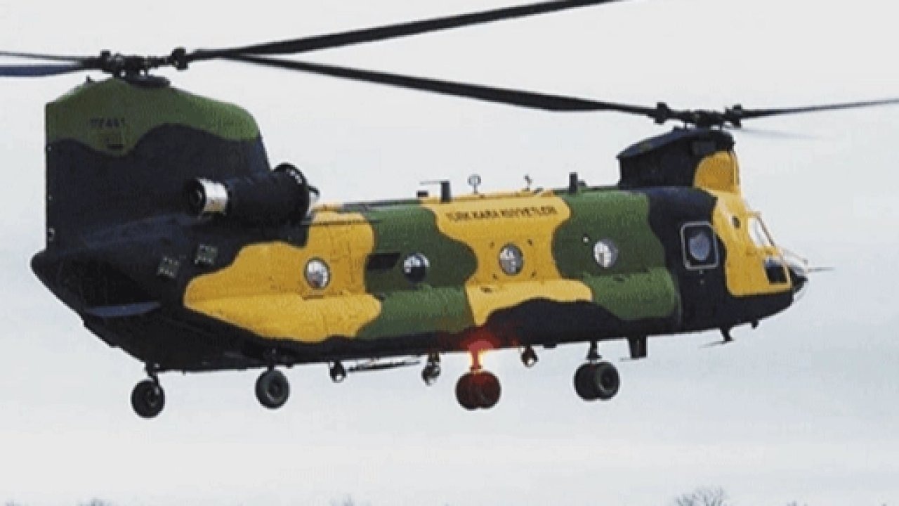 Ankara’da askeri helikopter kaza kırıma uğradı