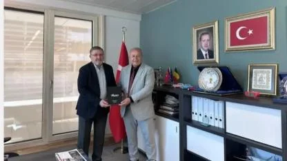 TIGAD Avrupa, Belçika’da AK Parti Temsilcisini Ziyaret Etti