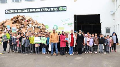 Uluslararası Sıfır Atık Günü’nde Aksaray'da Minikler Geri Dönüşümü Yerinde Öğrendi