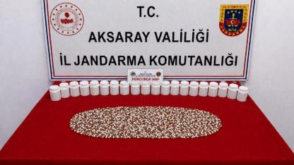 Aksaray’da Narkogüç Darbesi: 1235 Hap Ele Geçirildi!
